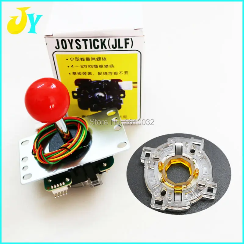 Genuine Original Sanwa JLF-TP- 8YT Joystick 8 Way Rocker + GT Y Octagonal Gate For Arcade DIY kits parts mame jamma SNK KOF
Genuine Original Sanwa JLF-TP- 8YT Joystick 8 Way Rocker + GT Y Octagonal Gate For Arcade DIY kits parts mame jamma SNK KOF