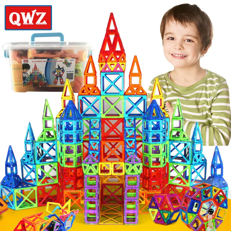 QWZ Brand 215pcs Mini Magnetic Blocks Building Construction Blocks Toy Bricks Magnet Designer 3D Diy Toys For Boys Girls Gift
QWZ Brand 215pcs Mini Magnetic Blocks Building Construction Blocks Toy Bricks Magnet Designer 3D Diy Toys For Boys Girls Gift