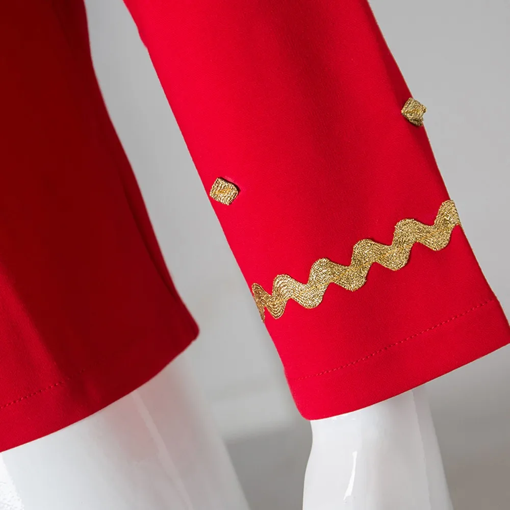 Cosplay Star Trek The Original Series TOS Cosplay Scotty Red Shirt Uniform Costume Halloween New5