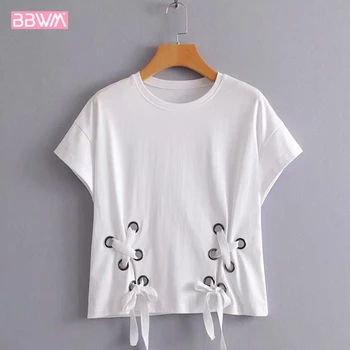 Hong Kong taste carefully air eye strap short sleeve solid color loose wild round neck pullover casual female T-shirt Women's to
Hong Kong taste carefully air eye strap short sleeve solid color loose wild round neck pullover casual female T-shirt Women's to