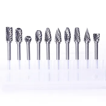 High Quality 10Pcs/Lot Tungsten Steel Grinding Head Solid Burrs DIY Dremel Assessories Rotary Tool Professional Abrasive Tool
High Quality 10Pcs/Lot Tungsten Steel Grinding Head Solid Burrs DIY Dremel Assessories Rotary Tool Professional Abrasive Tool