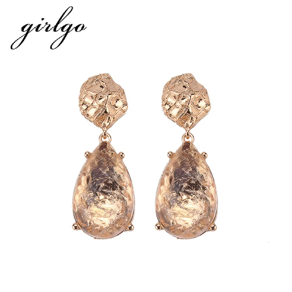 Girlgo 2018 ZA Crystal Water Drop Earrings Women Bohemian Maxi Dangle Statement Earrings Colorful Pendant Brincos Party Jewelry
Girlgo 2018 ZA Crystal Water Drop Earrings Women Bohemian Maxi Dangle Statement Earrings Colorful Pendant Brincos Party Jewelry