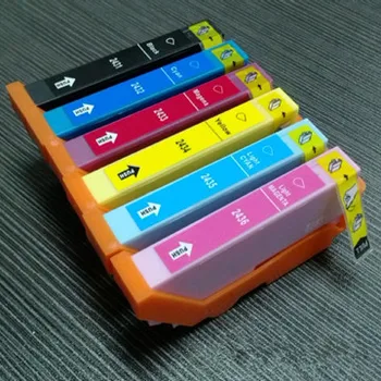 Replacement T2431 E-2431 T2436 Ink Cartridges For EXPRESSION PHOTO XP-750 XP-760 XP-850 XP-860 XP-950
Replacement T2431 E-2431 T2436 Ink Cartridges For EXPRESSION PHOTO XP-750 XP-760 XP-850 XP-860 XP-950