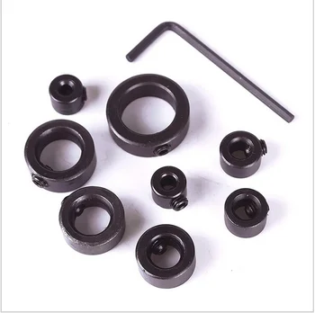 9pcs/set 3-16mm Drill Bit Ring Positioner Hex Wrench Woodwork Tool Carbon Steel Drill Bit Limiter Locator Ring Depth Stop Collar
9pcs/set 3-16mm Drill Bit Ring Positioner Hex Wrench Woodwork Tool Carbon Steel Drill Bit Limiter Locator Ring Depth Stop Collar