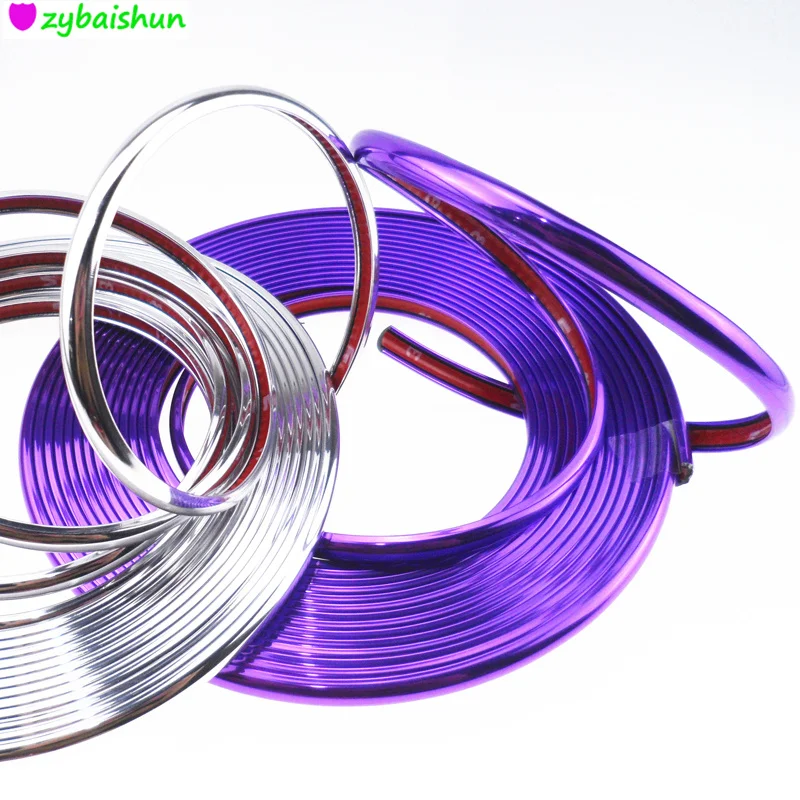 8M Car Hub Trim Decoration Anti-Collision Strip Wheel Rim Plating Protector Ring Wheel Tire Edge Changer Guard Styling Stickers
8M Car Hub Trim Decoration Anti-Collision Strip Wheel Rim Plating Protector Ring Wheel Tire Edge Changer Guard Styling Stickers