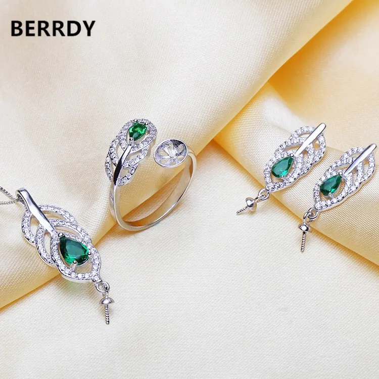 Fashion Pearl Earrings Ring Pendant Set Mountings Findings Settings Jewelry Set Parts Fittings Charm Accessories for Lady Girls
Fashion Pearl Earrings Ring Pendant Set Mountings Findings Settings Jewelry Set Parts Fittings Charm Accessories for Lady Girls