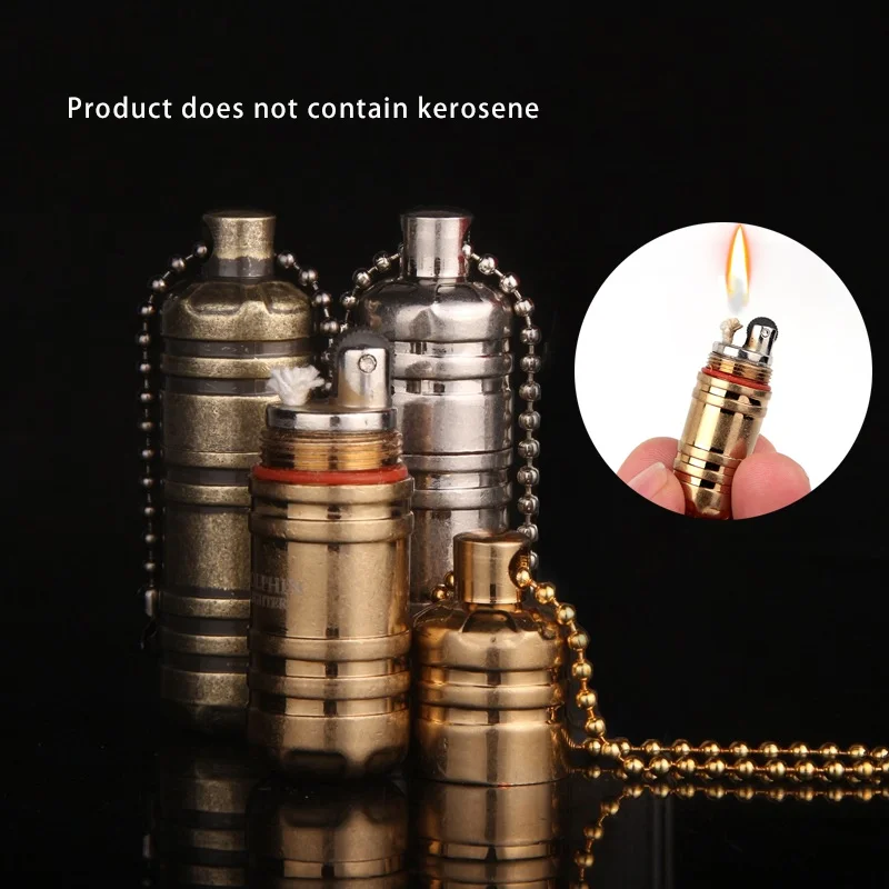 Outdoor Cmping Equipment key Gadget Multi Tool Kerosene Mini Lighter With Key Chain Survival Tool Hiking Small And Exquisite
Outdoor Cmping Equipment key Gadget Multi Tool Kerosene Mini Lighter With Key Chain Survival Tool Hiking Small And Exquisite