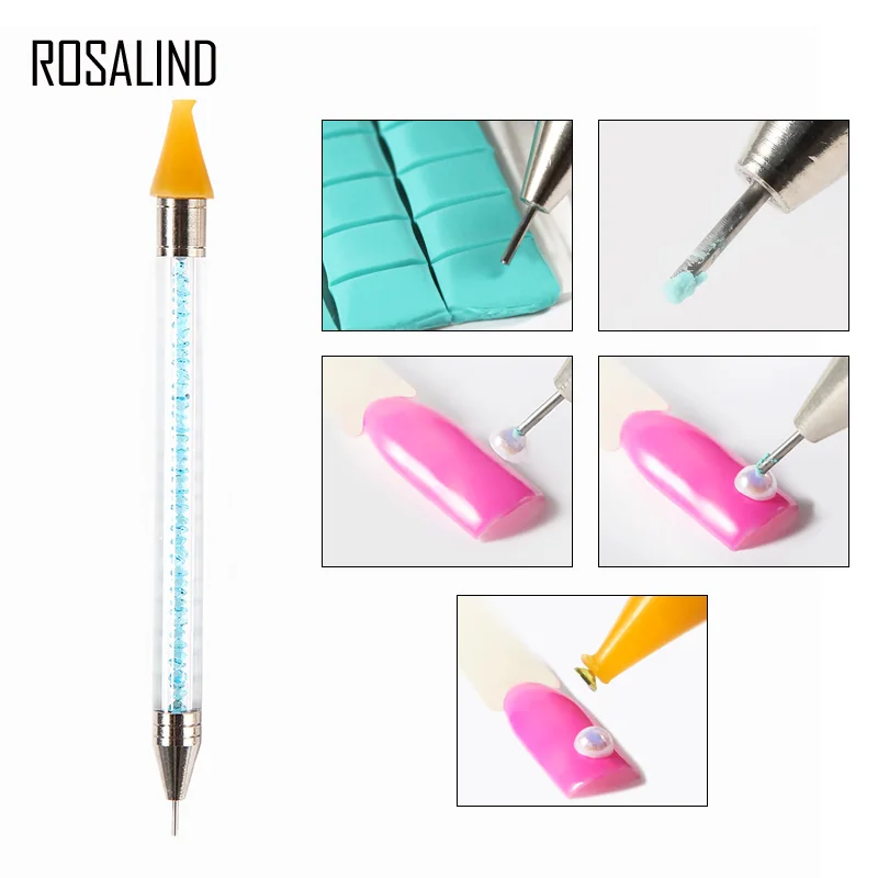 ROSALIND Dotting Pen Rhinestone Studs Crystal Picker Nail Design Painting Drawing Tool for Decoraction Nail Art Manicure
ROSALIND Dotting Pen Rhinestone Studs Crystal Picker Nail Design Painting Drawing Tool for Decoraction Nail Art Manicure