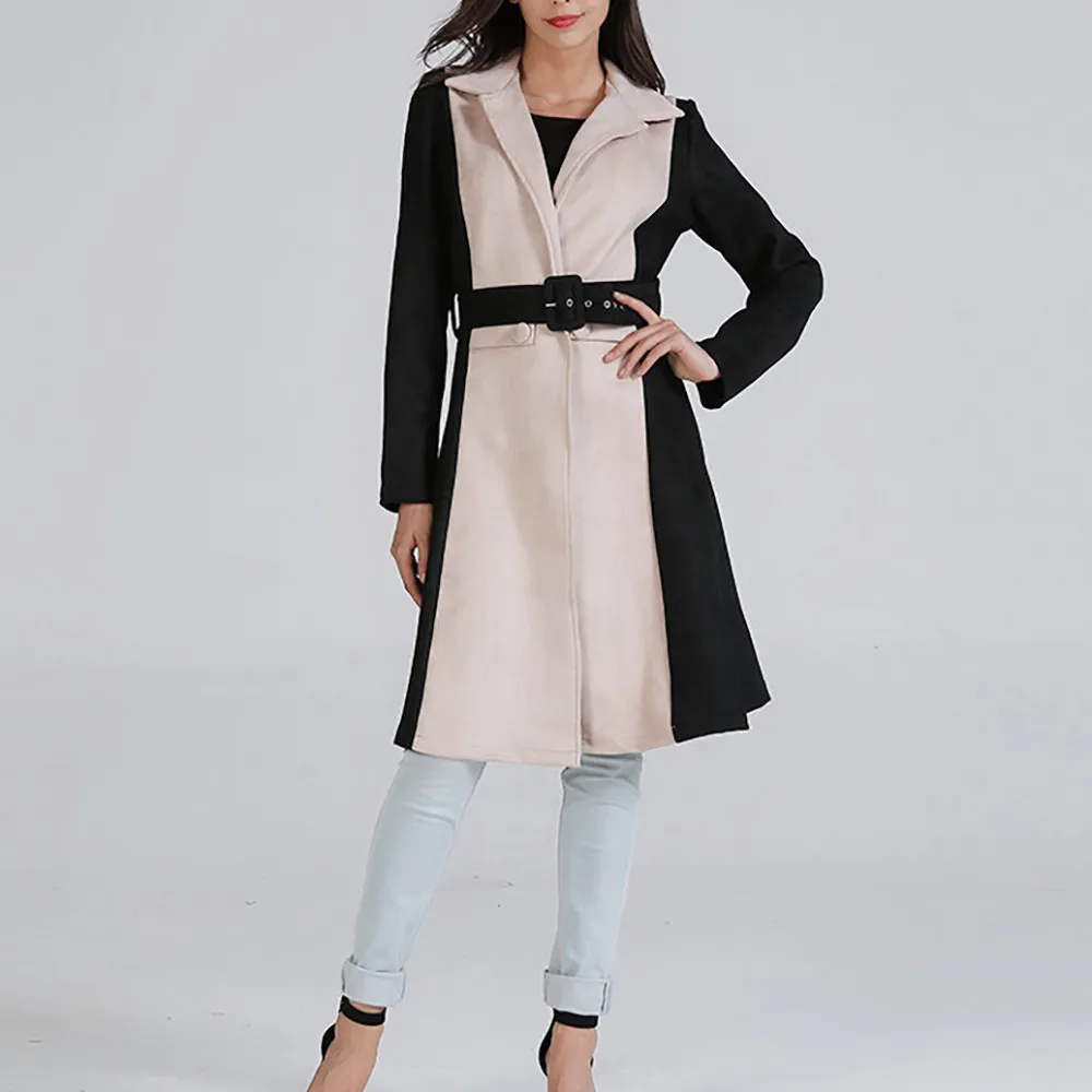 2019 New Elegant Women Wool Blend Coat Double-Sided Long Sleeve Turn-Down Collar Warm Autumn Winter Women Long Jackets #710
2019 New Elegant Women Wool Blend Coat Double-Sided Long Sleeve Turn-Down Collar Warm Autumn Winter Women Long Jackets #710