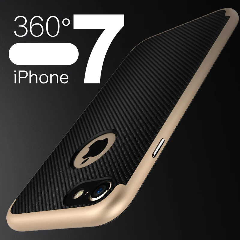 For iPhone7 hybird phone font b case b font on iPhone7 and iPhone7 plus cover troplating