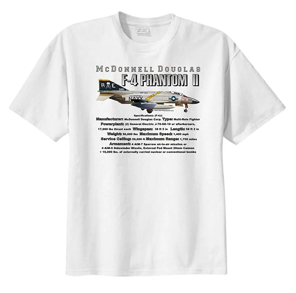 Men'S Mcdonnell Douglas F-4 Phantom Ii Short Sleeve T-Shirt 2019 Hot Sales Men'S Short Sleeve O-Neck T-Shirts Summer Tops Tees
Men'S Mcdonnell Douglas F-4 Phantom Ii Short Sleeve T-Shirt 2019 Hot Sales Men'S Short Sleeve O-Neck T-Shirts Summer Tops Tees