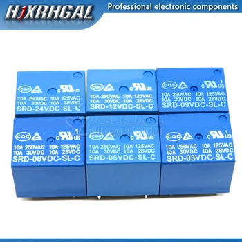 5PCS Relay SRD-03 05 09 06 24 12VDC-SL-C 5PINS 3V 5V 9V 6V 24V 12V new and original hjxrhgal
5PCS Relay SRD-03 05 09 06 24 12VDC-SL-C 5PINS 3V 5V 9V 6V 24V 12V new and original hjxrhgal