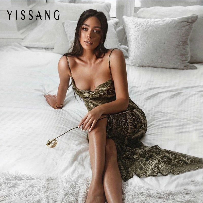 Yissang 2019 Spaghetti Strap Sexy Dress Women Backless Strapless High Split Long Maxi Dresses Elegant Summer Party Dress Femme
Yissang 2019 Spaghetti Strap Sexy Dress Women Backless Strapless High Split Long Maxi Dresses Elegant Summer Party Dress Femme