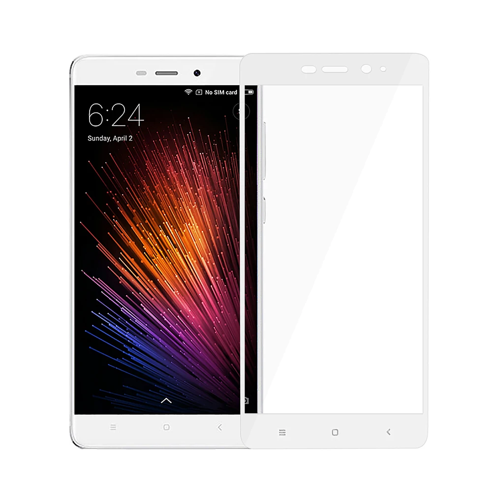 For Xiaomi Redmi 4 pro glass xiaomi redmi 4 glass redmi 4 prime tempered glass original redmi 4 pro prime screen protector 5 inch white