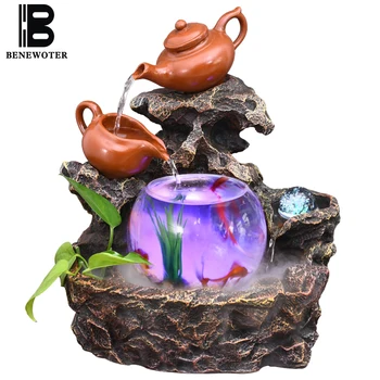 110V/220V Creative Tea Ceremony Rockery Flowing Water Fountain Fish Tank Office Living Room Desktop Decor Atomizer Humidifier
110V/220V Creative Tea Ceremony Rockery Flowing Water Fountain Fish Tank Office Living Room Desktop Decor Atomizer Humidifier
