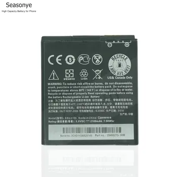 Seasonye 10PCS/LOT 2100mAh / 7.98Whr BM65100 Replacement Battery For HTC Desire 601 501 510 619D ZARA 700 7060 6160 7088 E1 603e
Seasonye 10PCS/LOT 2100mAh / 7.98Whr BM65100 Replacement Battery For HTC Desire 601 501 510 619D ZARA 700 7060 6160 7088 E1 603e