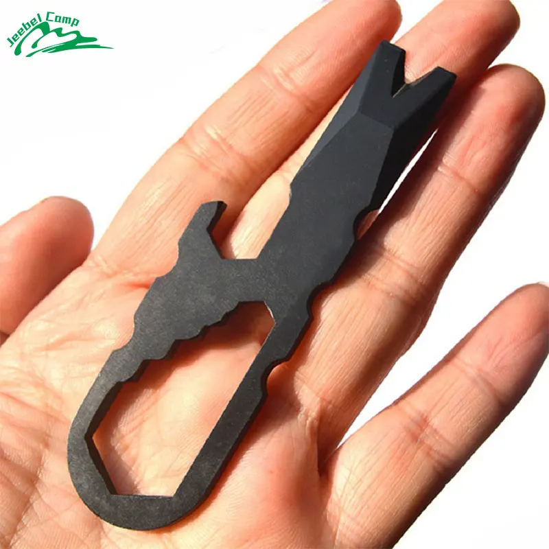 Jeebel Mini Multifunction Outdoor EDC Stainless Steel Tactical Pocket Ring Keychain Key Bottle Opener Pocket Tool
Jeebel Mini Multifunction Outdoor EDC Stainless Steel Tactical Pocket Ring Keychain Key Bottle Opener Pocket Tool
