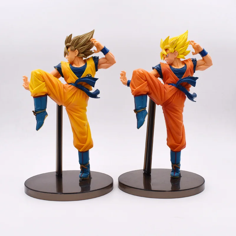2 Style Dragon Ball Z Super Saiyan Son Goku Yellow&Gold Hair PVC Action Figure Toy Kids Toys
2 Style Dragon Ball Z Super Saiyan Son Goku Yellow&Gold Hair PVC Action Figure Toy Kids Toys