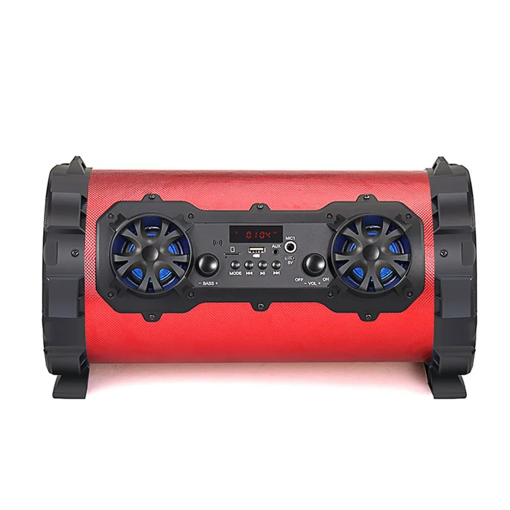 Wireless Bluetooth Speaker Portable Outdoor Multi-function Car Subwoofer Speaker Column Box Loudspeaker
Wireless Bluetooth Speaker Portable Outdoor Multi-function Car Subwoofer Speaker Column Box Loudspeaker