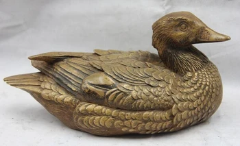song voge gem S1163 Chinese Copper Bronze Home Feng Shui Lucky Mandarin Duck Bird Statue Sculpture
song voge gem S1163 Chinese Copper Bronze Home Feng Shui Lucky Mandarin Duck Bird Statue Sculpture