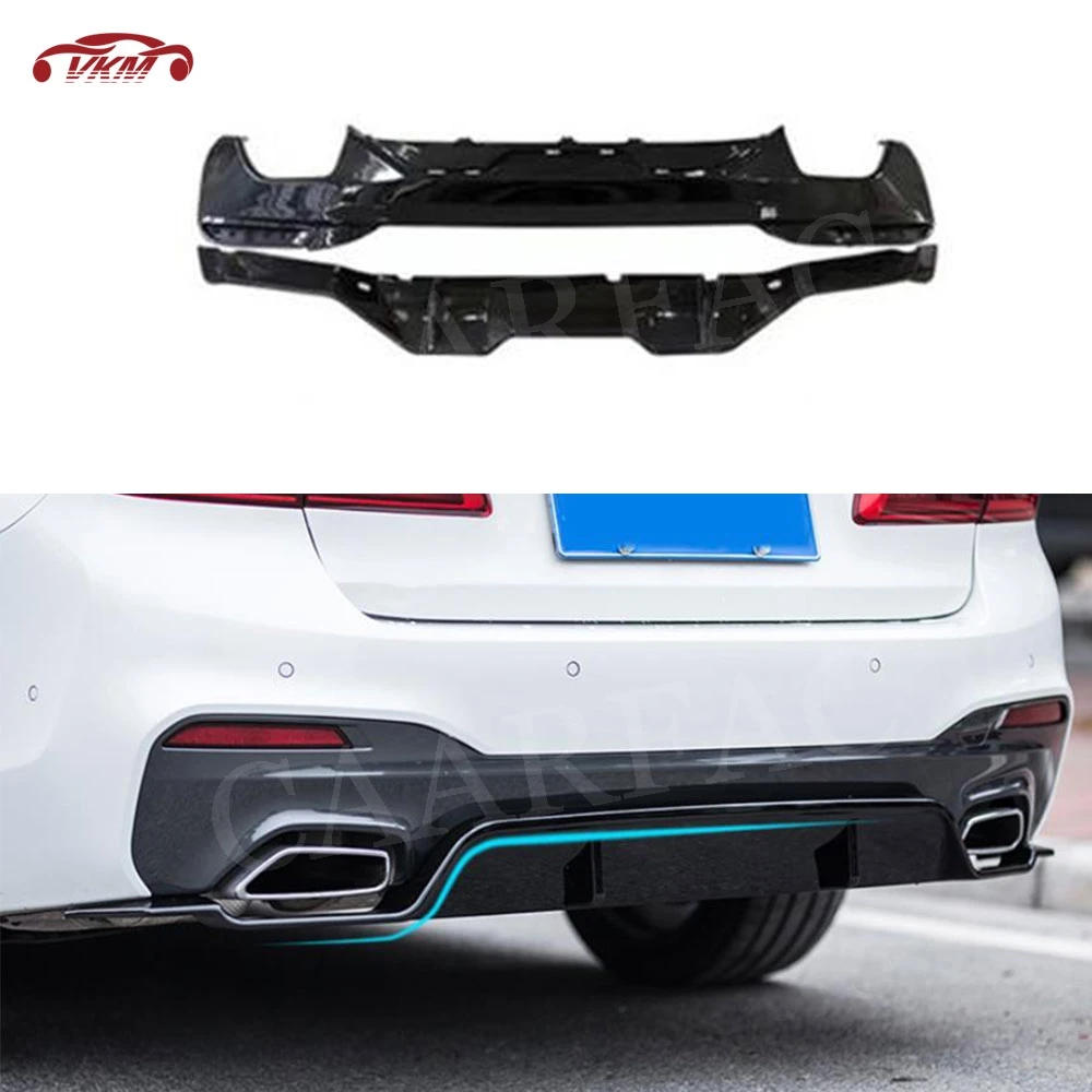 2PCS Rear Bumper Lip Diffuser Spoiler Body Kits for BMW G30 G31 G38 M Tech M Sport 2017 2018 MP Style ABS Car Bumper skid plate
2PCS Rear Bumper Lip Diffuser Spoiler Body Kits for BMW G30 G31 G38 M Tech M Sport 2017 2018 MP Style ABS Car Bumper skid plate