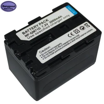 7.2V 3000mAh NP-QM71D NPQM71D Digital Camera Camcorder Battery For Sony NP-FM30 NP-FM50 NP-FM51 NP-FM70 NP-FM71 NP-FM90 NP-FM91
7.2V 3000mAh NP-QM71D NPQM71D Digital Camera Camcorder Battery For Sony NP-FM30 NP-FM50 NP-FM51 NP-FM70 NP-FM71 NP-FM90 NP-FM91