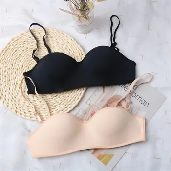 Sexy Gathering Black Invisible Bras Bralette Underwear Women Push Up Strapless Bra Wedding Brassiere Underwired Back Band Bras
Sexy Gathering Black Invisible Bras Bralette Underwear Women Push Up Strapless Bra Wedding Brassiere Underwired Back Band Bras