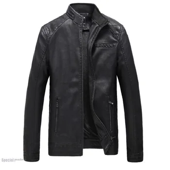 M-6XL Motorcycle Leather Jackets Men Winter Windbreakers Men Leather Jackets Male Business Casual Coats and Jackets 2019 Brand
M-6XL Motorcycle Leather Jackets Men Winter Windbreakers Men Leather Jackets Male Business Casual Coats and Jackets 2019 Brand