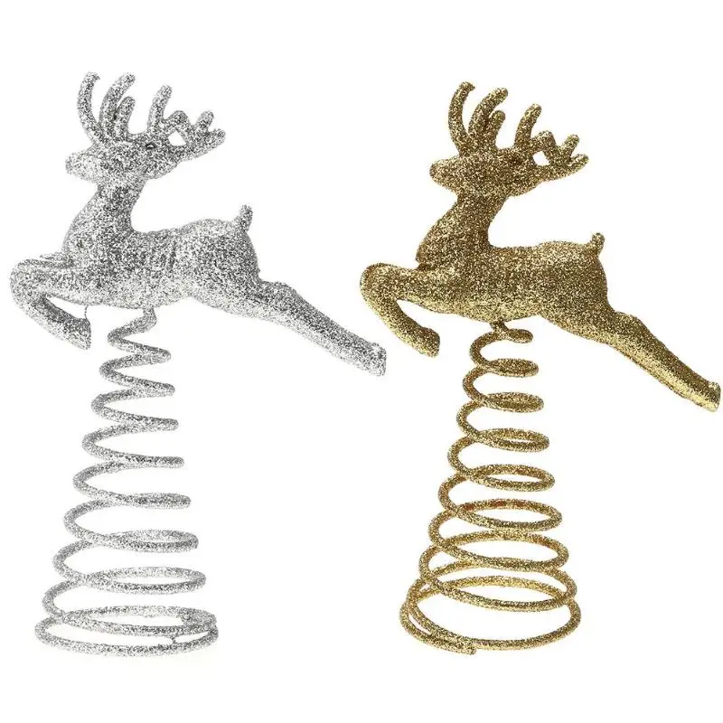 Christmas Tree Top Running Deer with Spring Xmas Decor Accessories Ornament Christmas Decorations for Home
Christmas Tree Top Running Deer with Spring Xmas Decor Accessories Ornament Christmas Decorations for Home