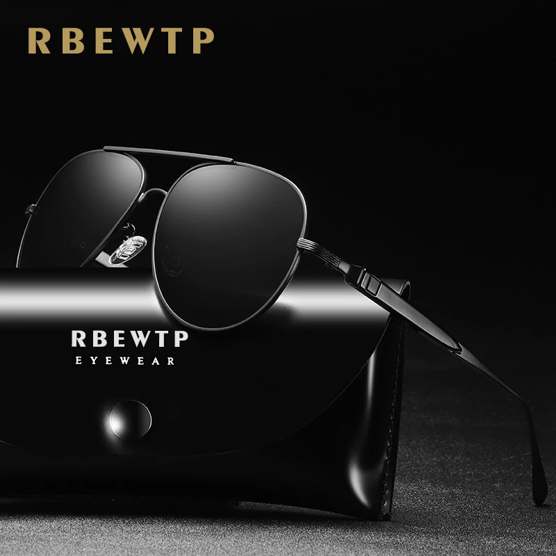 RBEWTP Design Summer Men's Polarized Sunglasses Women shades Driving Vintage Mirror Polit Sun Glasses UV400 Male Gafas De Sol |