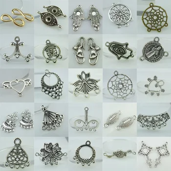 Antique Silver Fatima Infinity Dream Catcher Connector Charm Bracelet Necklace Jewelry Making DIY Handmade Findings
Antique Silver Fatima Infinity Dream Catcher Connector Charm Bracelet Necklace Jewelry Making DIY Handmade Findings