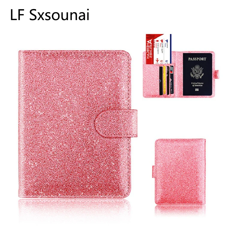 LF Sxsounai Women Pink Leather Travel Organizer Passport Holder Card Package Credit Card Holder Wallet Document Package Fashion
LF Sxsounai Women Pink Leather Travel Organizer Passport Holder Card Package Credit Card Holder Wallet Document Package Fashion