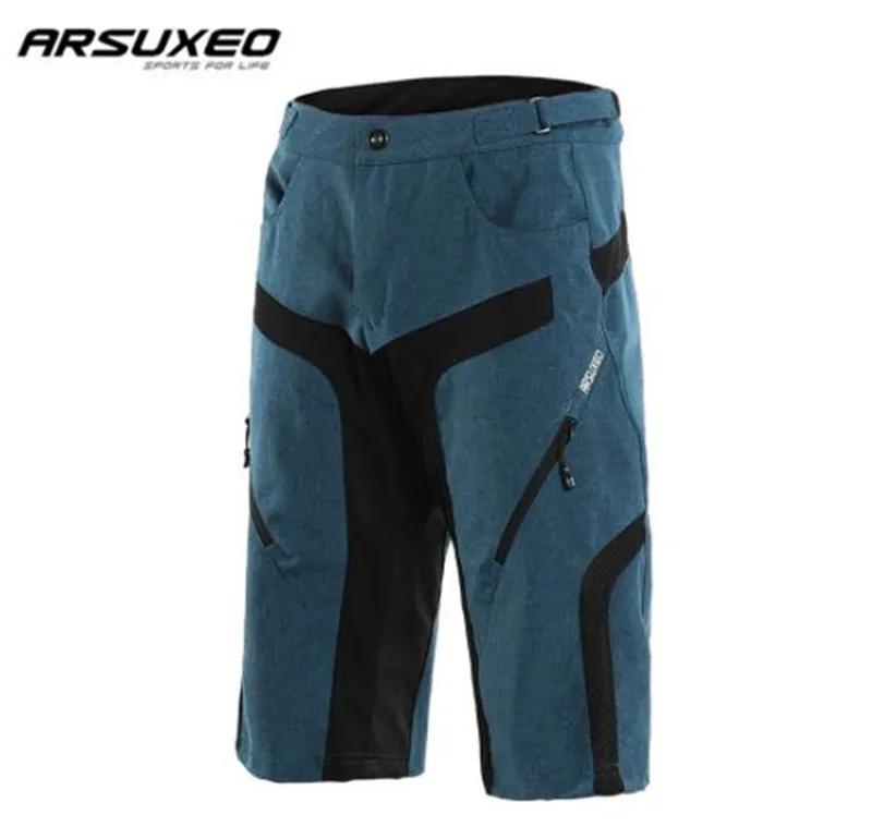 ARSUXEO Men's Outdoor Sports DH BMX MTB Shorts Downhill Cycling Shorts Wearproof Mountain Bike Shorts Water Resistant
ARSUXEO Men's Outdoor Sports DH BMX MTB Shorts Downhill Cycling Shorts Wearproof Mountain Bike Shorts Water Resistant