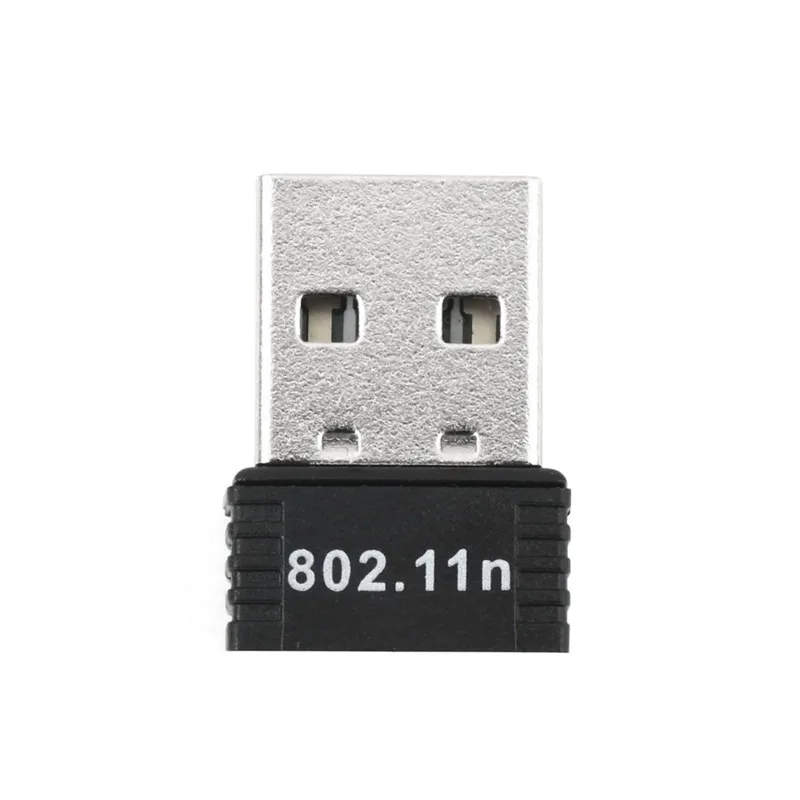 150Mbps Wireless Mini USB WiFi Card Adapter N 802.11 b/g/n External Wi-Fi Dongle High Gain Antenna for Computer Laptop Phone
150Mbps Wireless Mini USB WiFi Card Adapter N 802.11 b/g/n External Wi-Fi Dongle High Gain Antenna for Computer Laptop Phone
