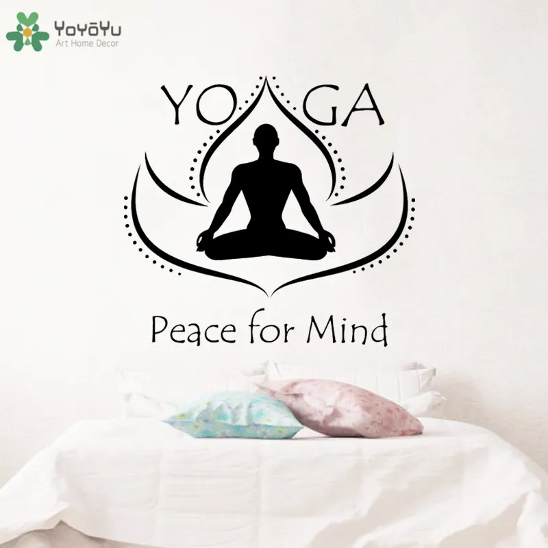 YOYOYU Wall Decal Lotus Flower Yoga Vinyl Wall Stickers Window Art Design Quotes Peace For Mind Buddhism Decoe Zen Poster CT728
YOYOYU Wall Decal Lotus Flower Yoga Vinyl Wall Stickers Window Art Design Quotes Peace For Mind Buddhism Decoe Zen Poster CT728