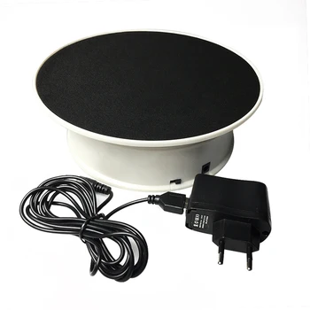 20cm 360 Degree Electric Rotating Turntable Display Stand for Photography Max Load 1.5kg video shooting props Turntable Battery
20cm 360 Degree Electric Rotating Turntable Display Stand for Photography Max Load 1.5kg video shooting props Turntable Battery