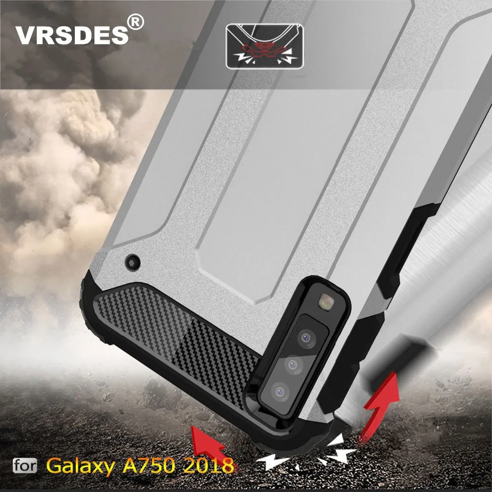 VRSDES For Samsung Galaxy A7 2018 A750 Case TPU & PC Hybrid Armor Phone Case For Samsung A7 A9 2018 J4 J6 Plus J4 J6 J8 2018 S9
VRSDES For Samsung Galaxy A7 2018 A750 Case TPU & PC Hybrid Armor Phone Case For Samsung A7 A9 2018 J4 J6 Plus J4 J6 J8 2018 S9