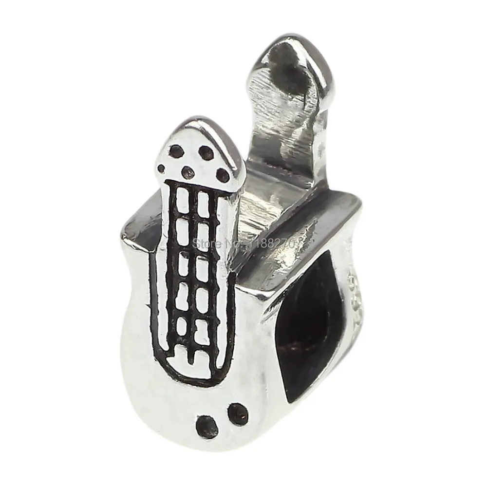 925 Sterling Silver Charm Bead I Love Music Guitar European Style Fit Snake Chains& Necklaces Bracelet DIY
925 Sterling Silver Charm Bead I Love Music Guitar European Style Fit Snake Chains& Necklaces Bracelet DIY