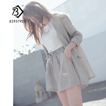 2018 New Office Lady 2 Piece Sets Solid Blazer Gray Jacket Loose Shorts Single Button Plus Size Casual Clothing Hot Sale S89601F
2018 New Office Lady 2 Piece Sets Solid Blazer Gray Jacket Loose Shorts Single Button Plus Size Casual Clothing Hot Sale S89601F