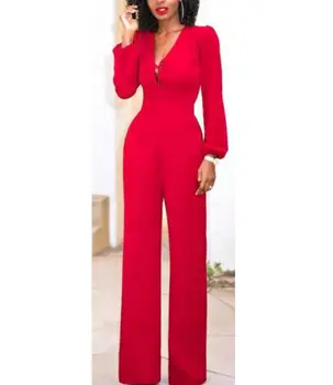 Long Sleeve Jumpsuit Women Romper Vintage Rompers Womens Jumpsuit Casual Long Pants Trousers Clubwear
Long Sleeve Jumpsuit Women Romper Vintage Rompers Womens Jumpsuit Casual Long Pants Trousers Clubwear