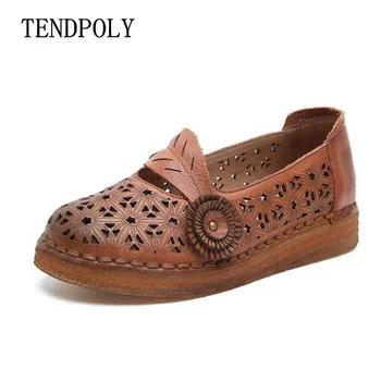 Casual vintage Genuine Leather women's flat singles shoes Spring summer new handmade ethnic wind beach shoes Comfortable soft
Casual vintage Genuine Leather women's flat singles shoes Spring summer new handmade ethnic wind beach shoes Comfortable soft