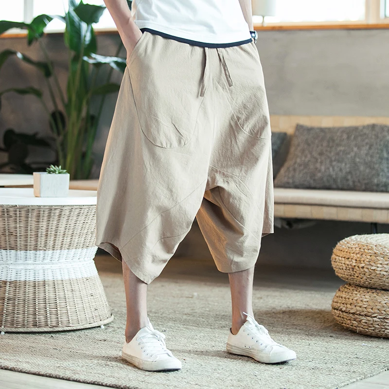 2019 summer new style high quality cotton straight loose harem pants elastic waist large size men's fashion casual pants M-5XL
2019 summer new style high quality cotton straight loose harem pants elastic waist large size men's fashion casual pants M-5XL