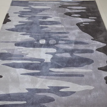 Brief grey abstract pattern terylene carpet dd-636a 20 ! 
Brief grey abstract pattern terylene carpet dd-636a 20 !