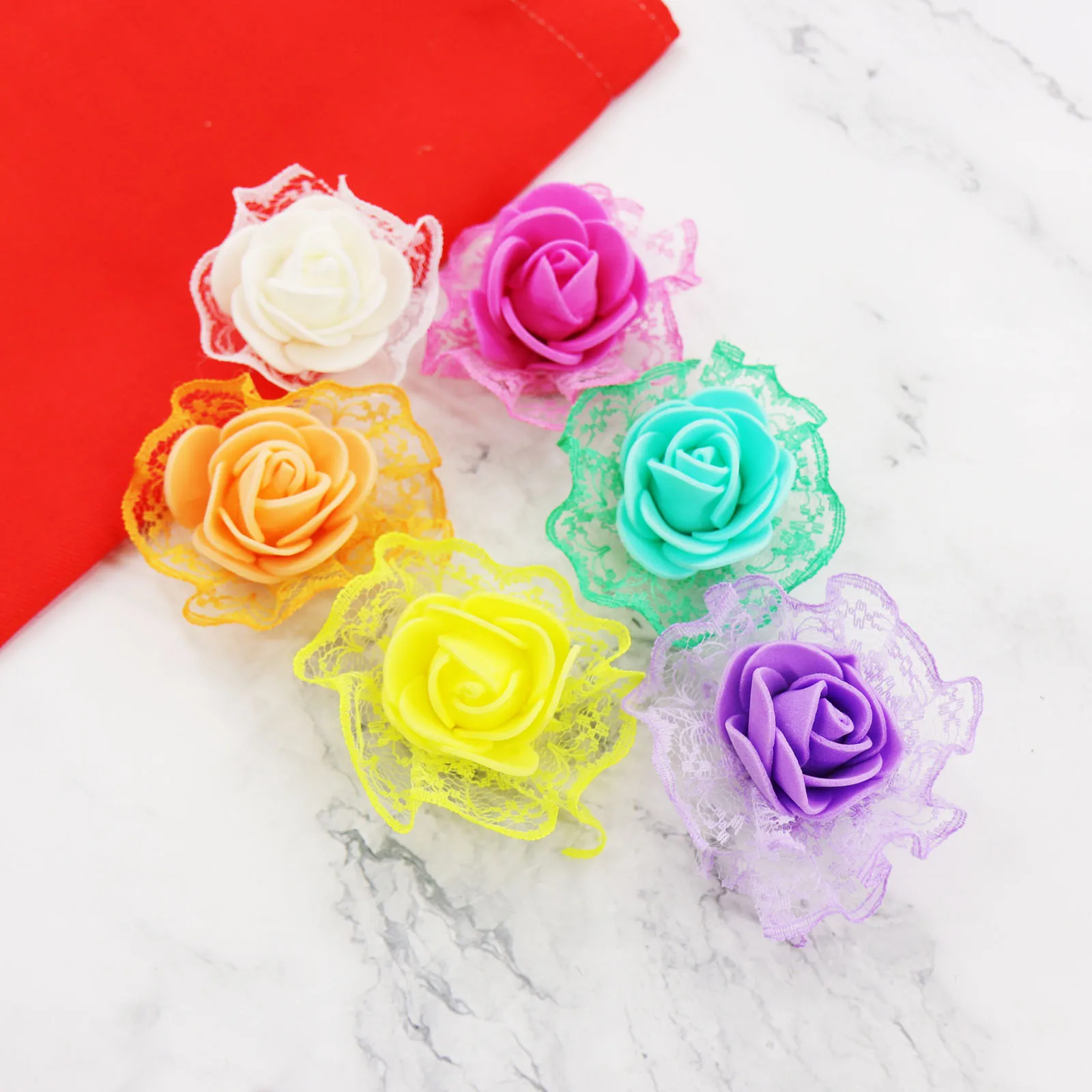 50pcs/lot Artificial Rose Flower PE Foam Lace Rose Head Handmade DIY Craft Sewing Scrapbooking Wedding Party Home Decoration
50pcs/lot Artificial Rose Flower PE Foam Lace Rose Head Handmade DIY Craft Sewing Scrapbooking Wedding Party Home Decoration