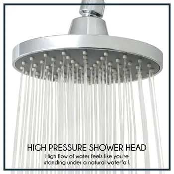 6 inch ceiling mounted high pressure shower head chrome duchas para bano Rainfall Shower Heads chuveiro polones dfrkjhre
6 inch ceiling mounted high pressure shower head chrome duchas para bano Rainfall Shower Heads chuveiro polones dfrkjhre