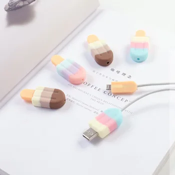 10pcs/lot New Ice Cream Style USB cable Earphones Protector colorful Cover For iphone Protection sleeve Case
10pcs/lot New Ice Cream Style USB cable Earphones Protector colorful Cover For iphone Protection sleeve Case