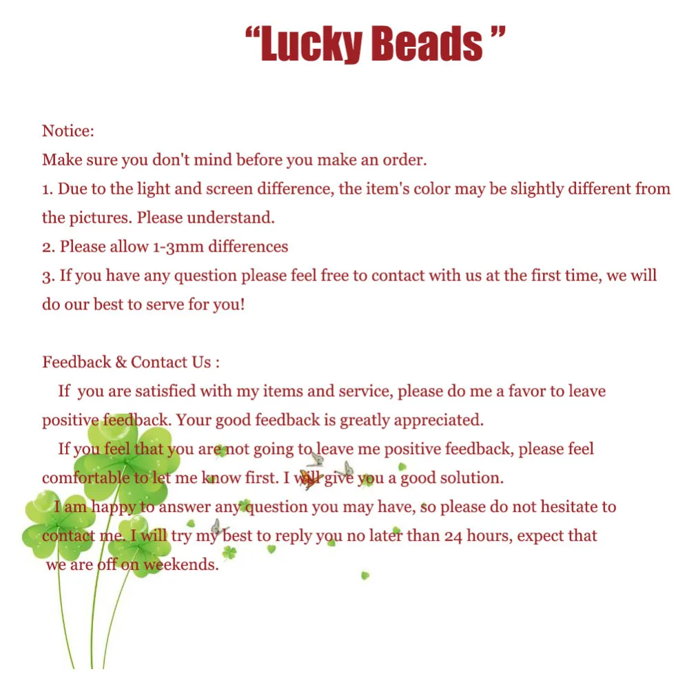 beads lucky