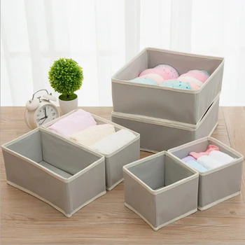 6Pcs Nonwoven Multifunction Storage Boxs Drawer Divider Closet Box For Ties Socks Bra Underwear Clothing Organizer Storage Con
6Pcs Nonwoven Multifunction Storage Boxs Drawer Divider Closet Box For Ties Socks Bra Underwear Clothing Organizer Storage Con