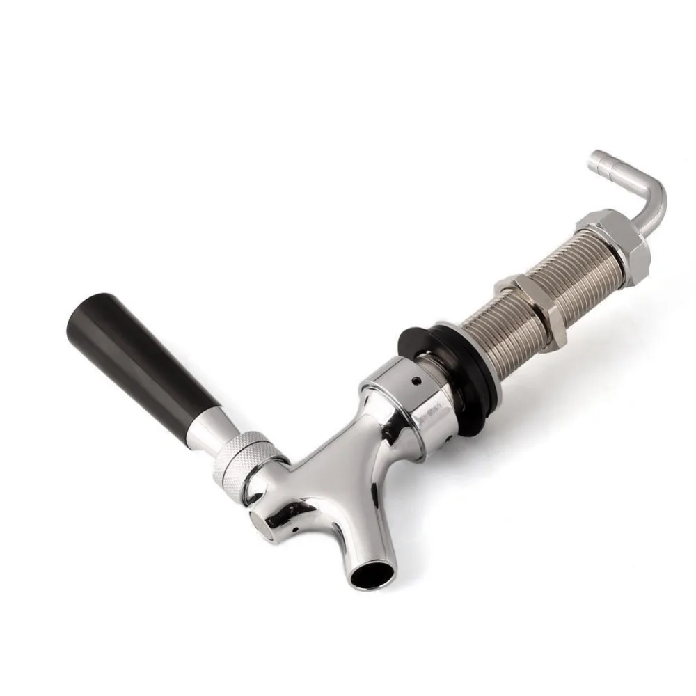 G5/8 Thread Draft Beer Faucet Flow Controller Chrome with Long Shank Combo Kit Tap for Kegerator Homebrew Beer Keg 
G5/8 Thread Draft Beer Faucet Flow Controller Chrome with Long Shank Combo Kit Tap for Kegerator Homebrew Beer Keg
