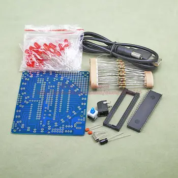 1sets/Lot Electronic Fun DIY Kit Heart Circulation Flashing Light 32 pcs Red LED For Beginners Mannual Welding
1sets/Lot Electronic Fun DIY Kit Heart Circulation Flashing Light 32 pcs Red LED For Beginners Mannual Welding